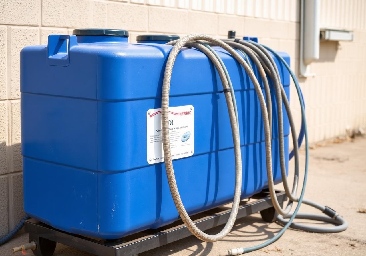 Professional deionized water filtration tank